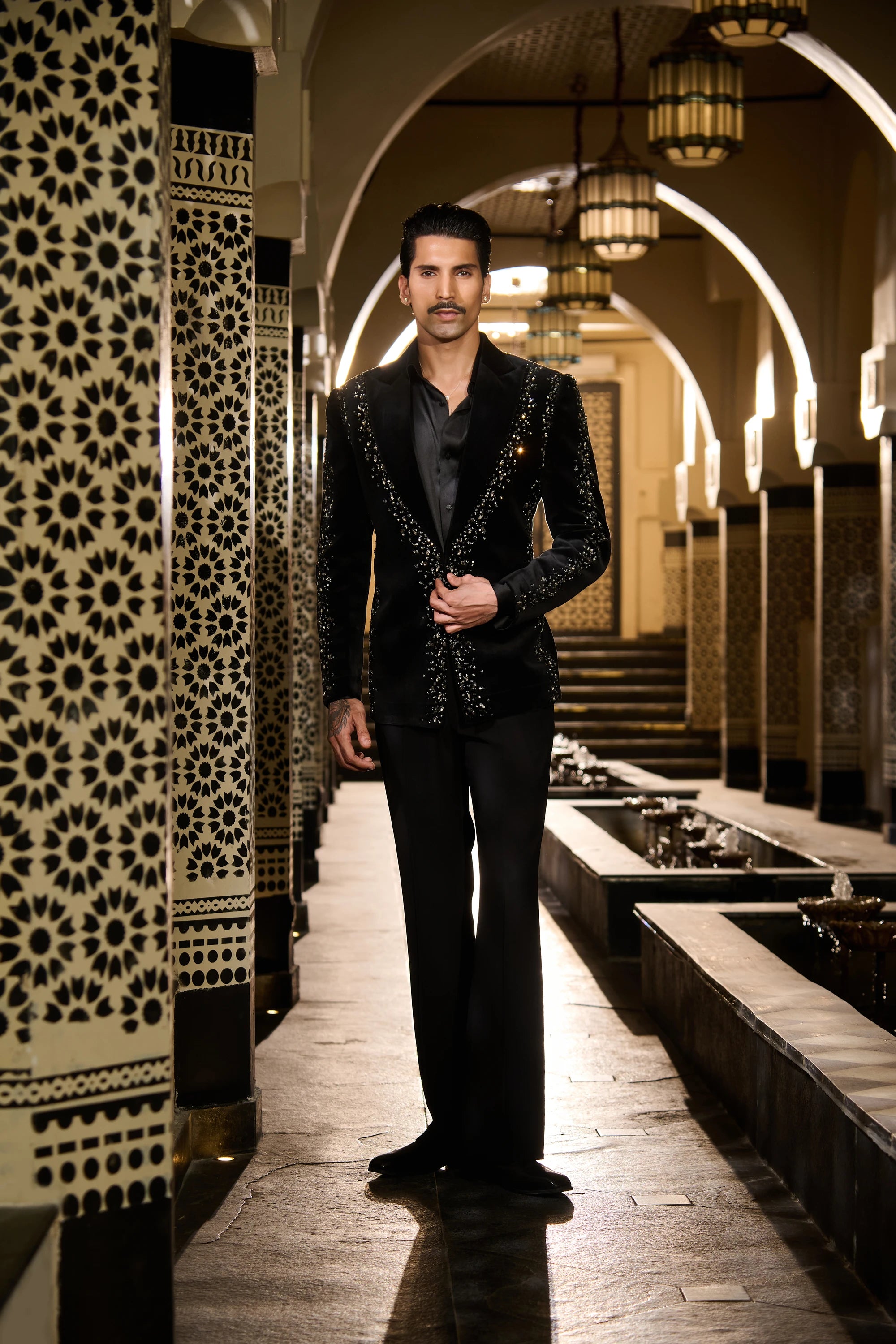 Cosmos Tuxedo Set