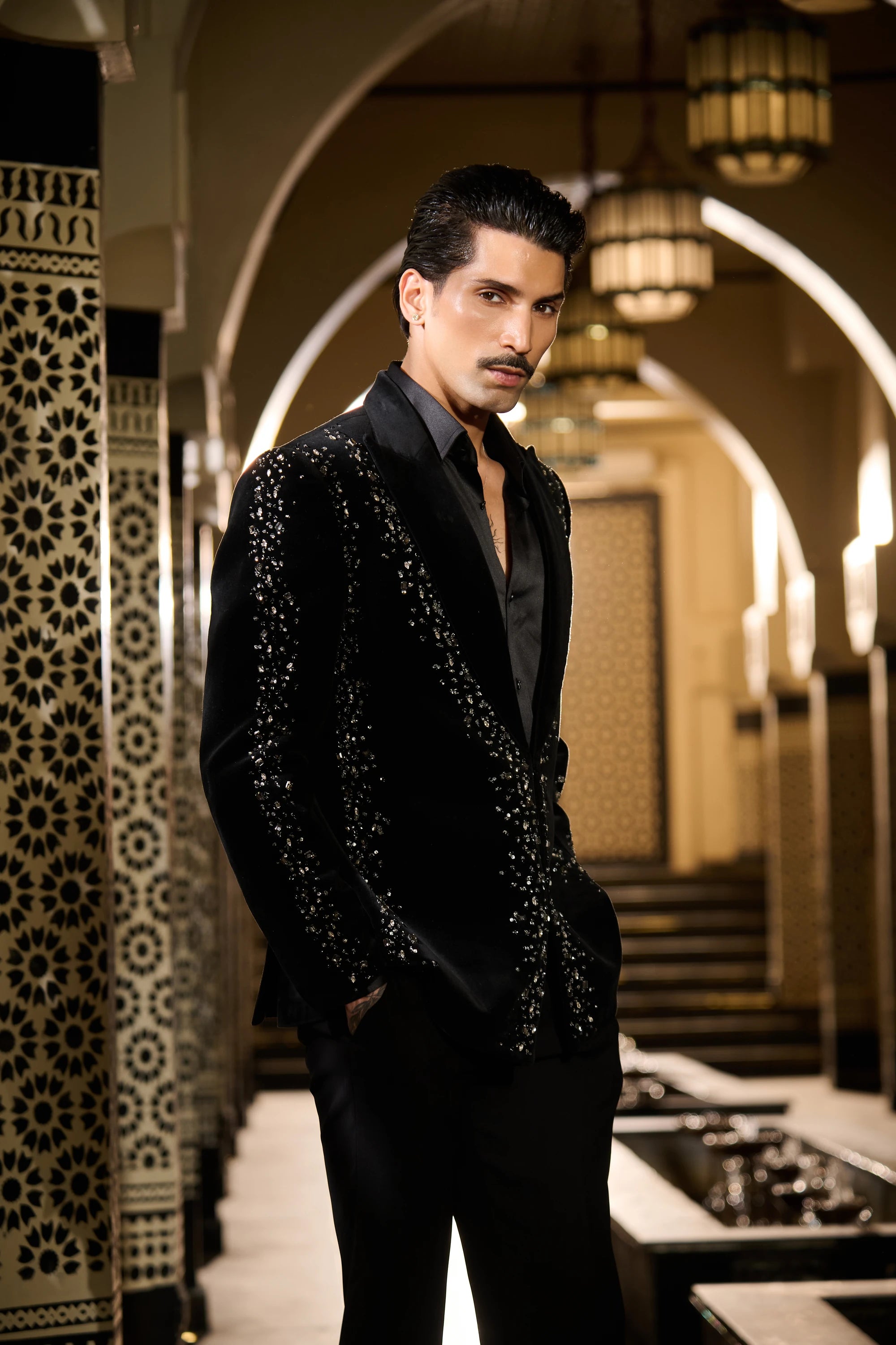 Cosmos Tuxedo Set