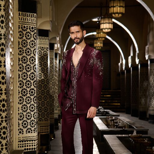Garnet Short Jacket Set