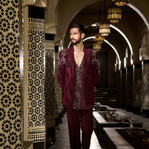 Garnet Short Jacket Set