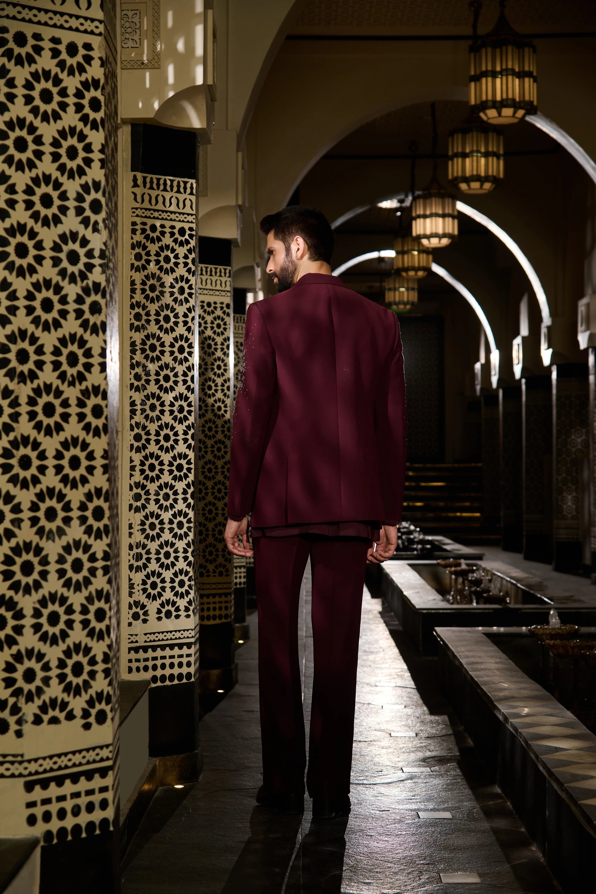 Garnet Short Jacket Set