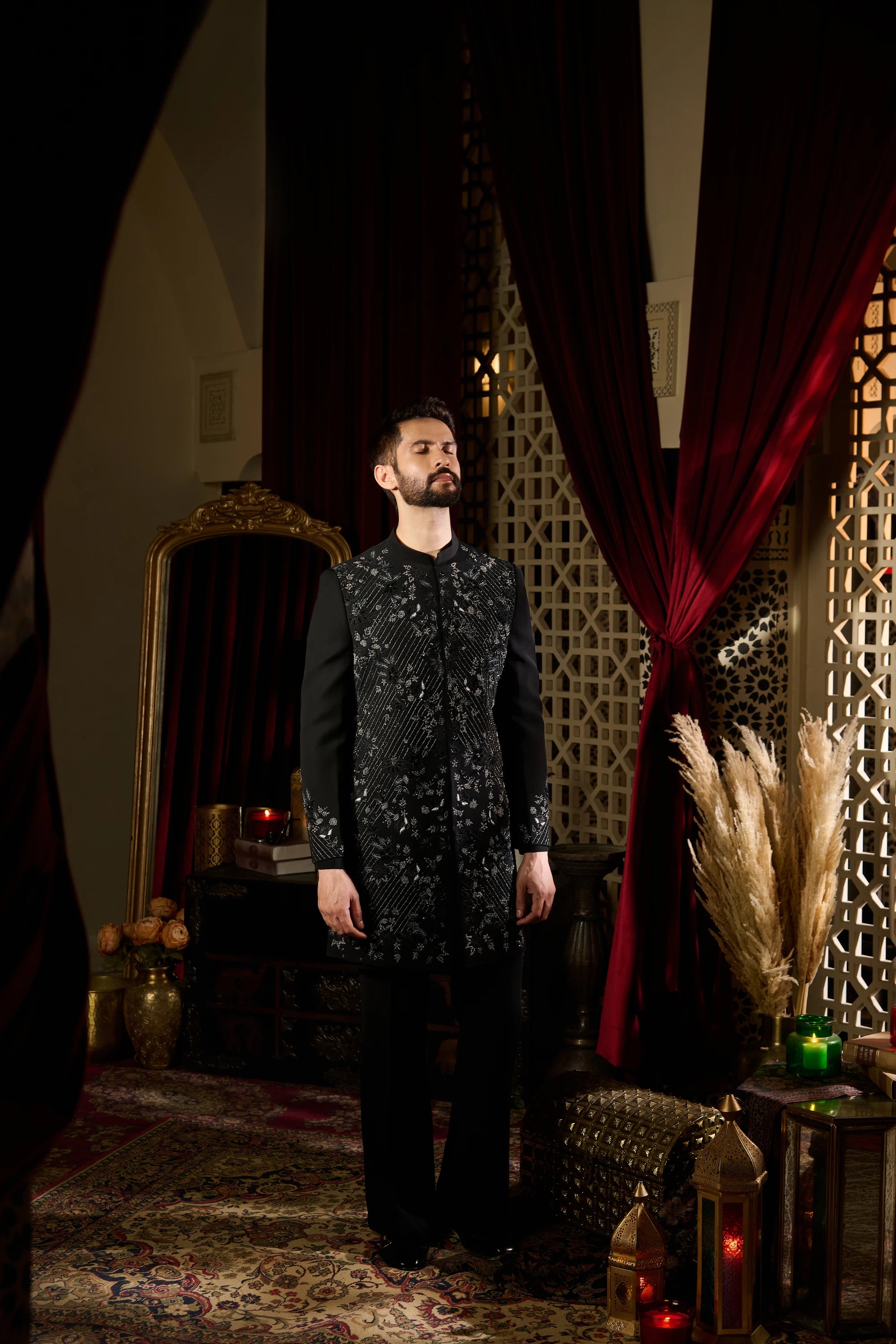 Phantom Sherwani Set