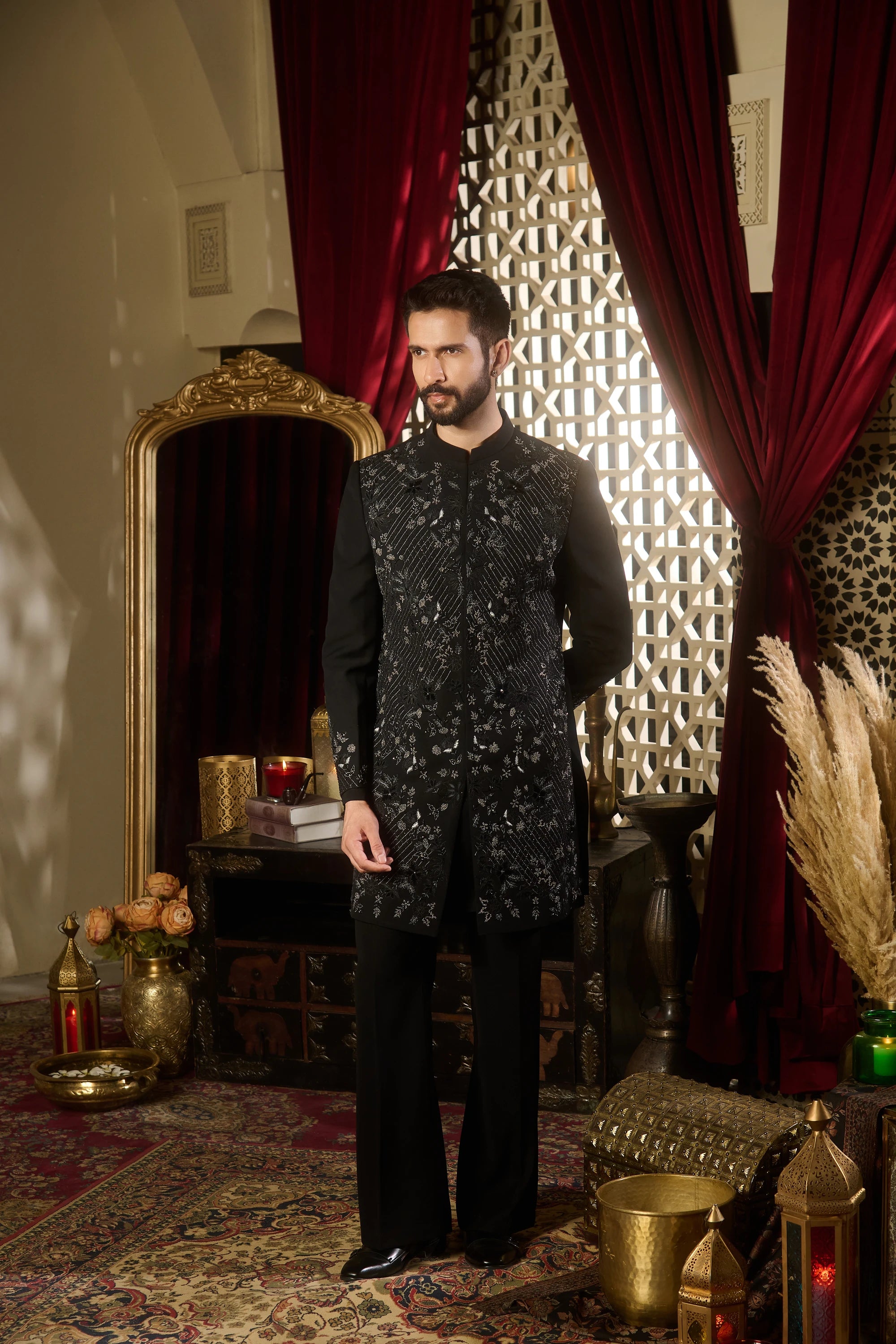 Phantom Sherwani Set