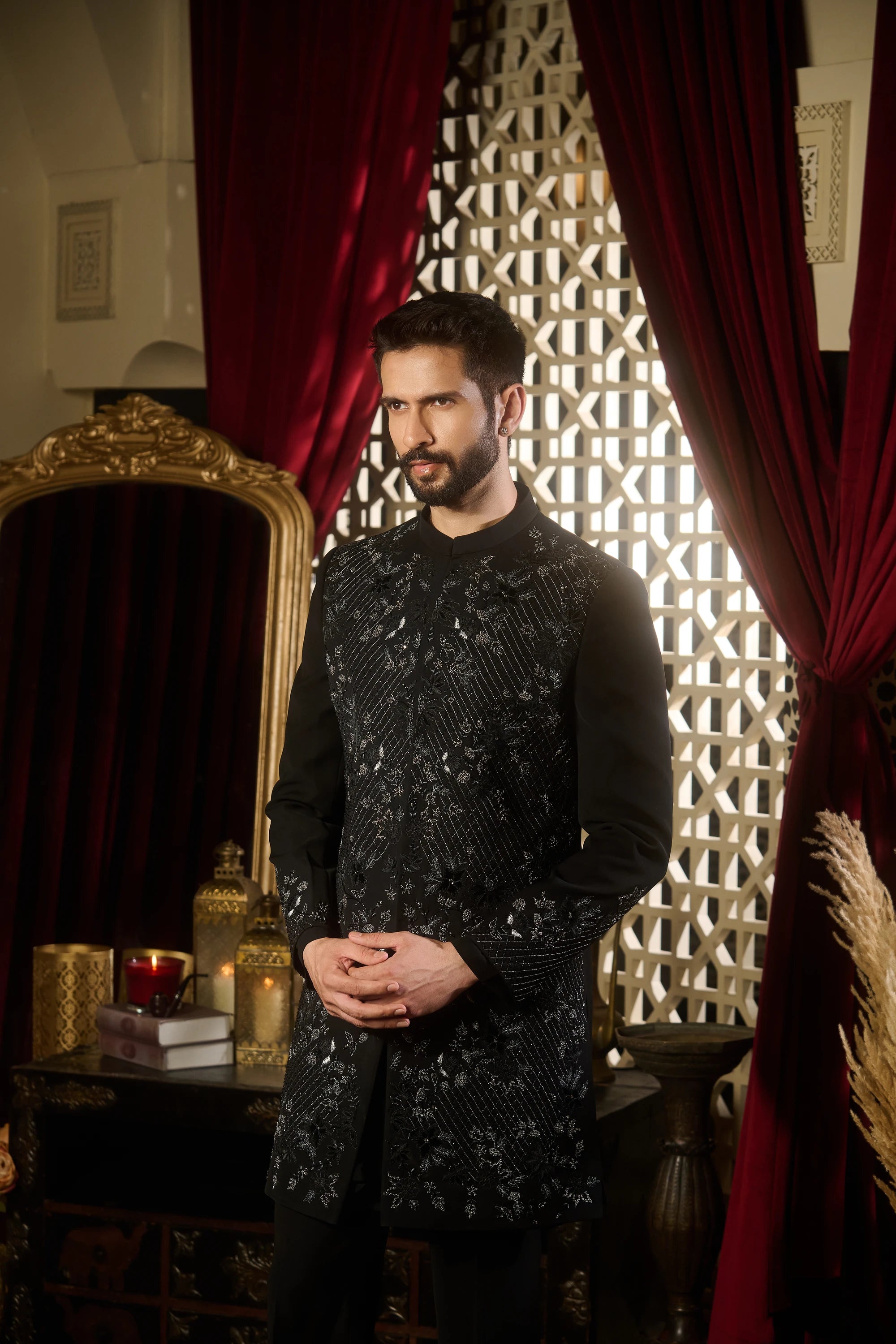Phantom Sherwani Set