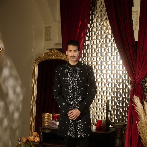 Onyx Sherwani Set