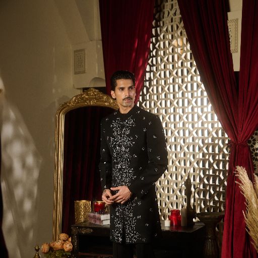 Onyx Sherwani Set