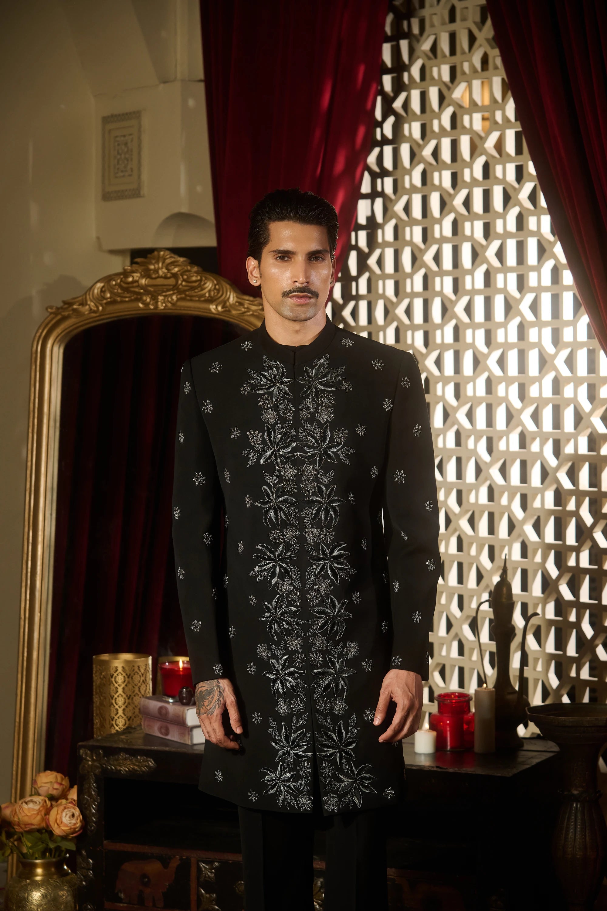 Onyx Sherwani Set