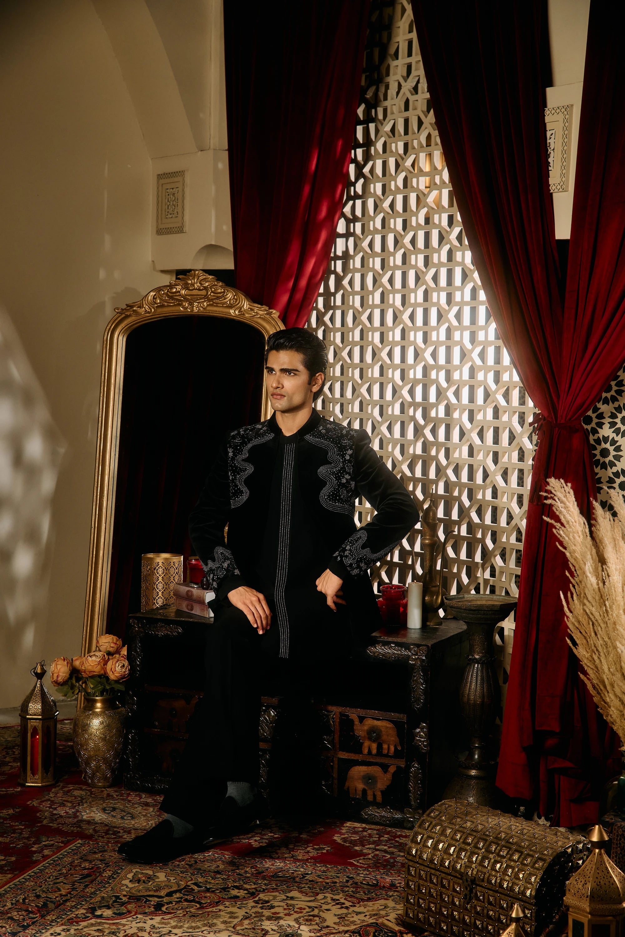Shadow Short Jacket Set