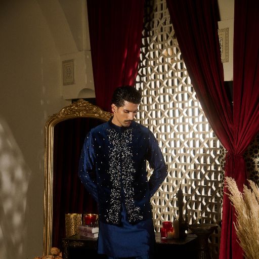 Prism Nehru Jacket Set