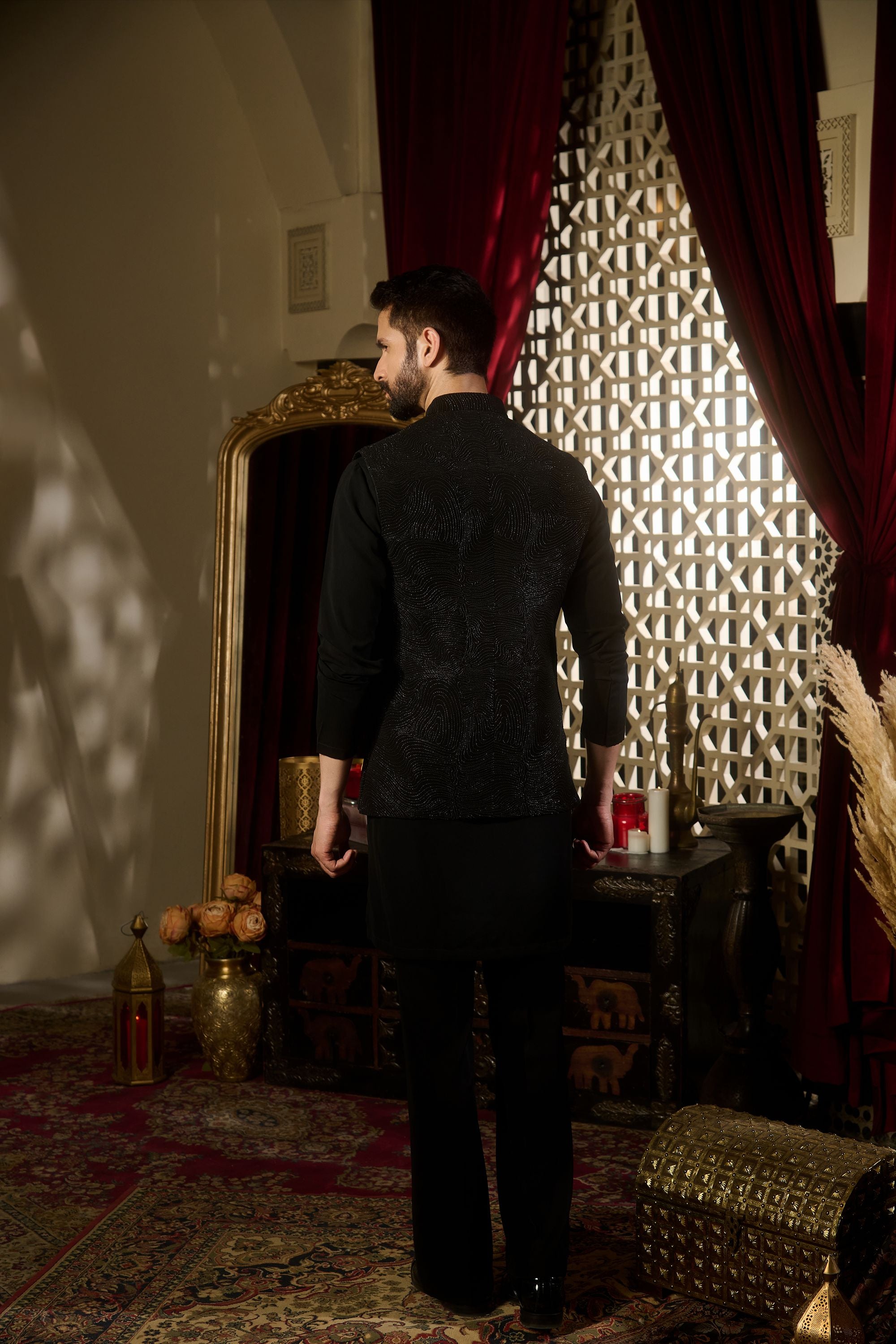 Void Nehru Jacket Set