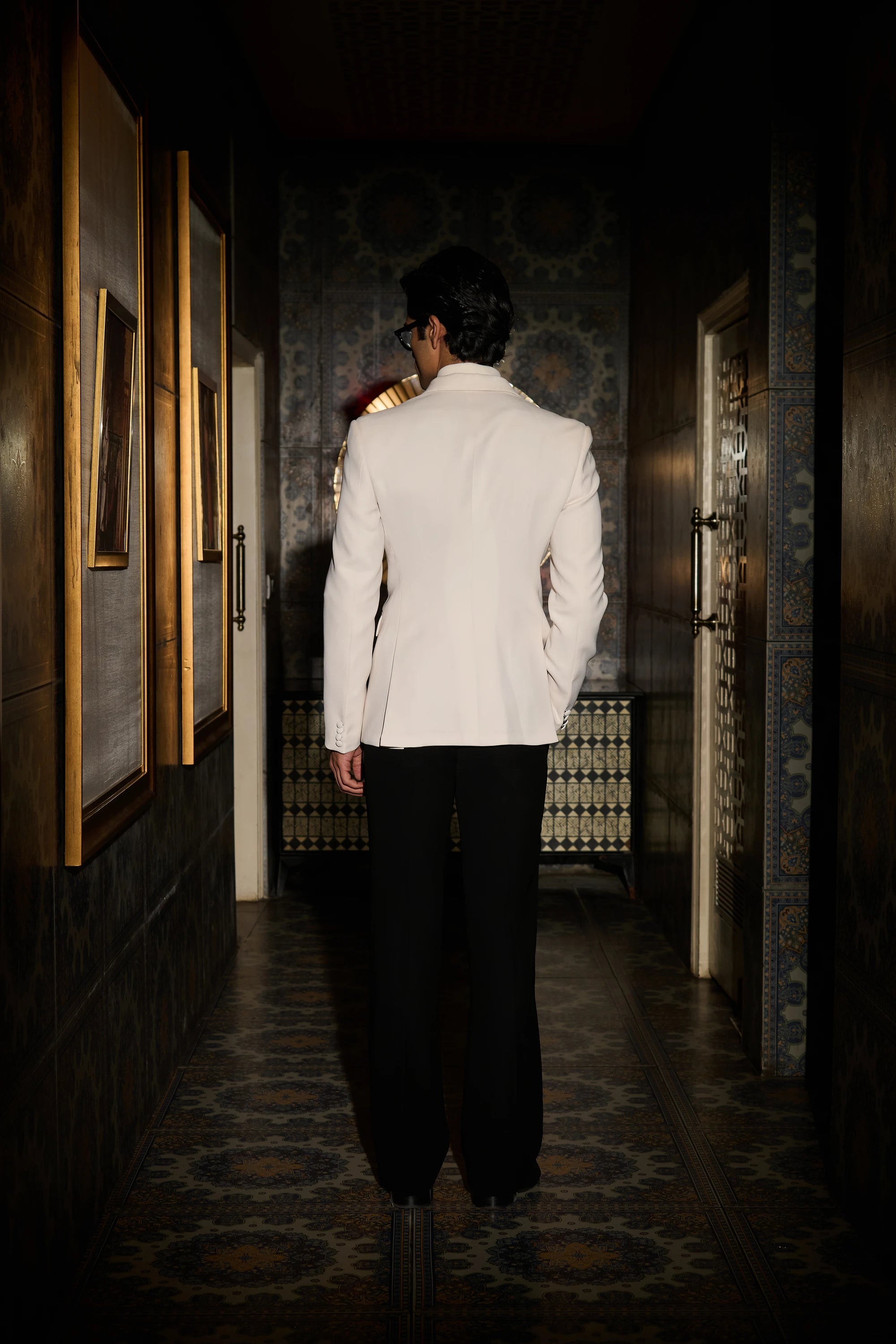 Ivory Arc Tuxedo Set