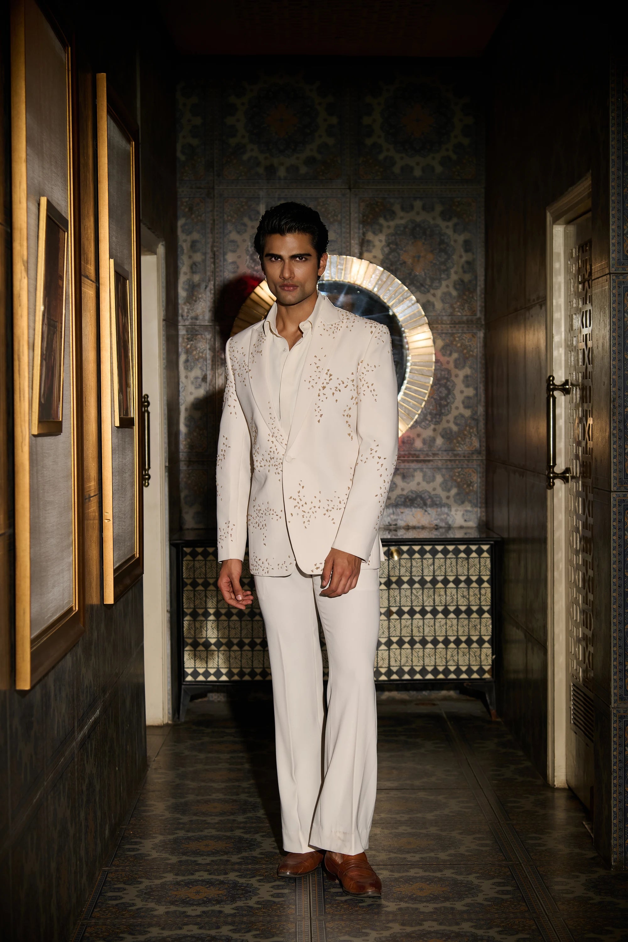 formal dress for men online Buy Designer Tuxedo Sets 2026 – Contrast By Parth Prom Dresses Under $200
