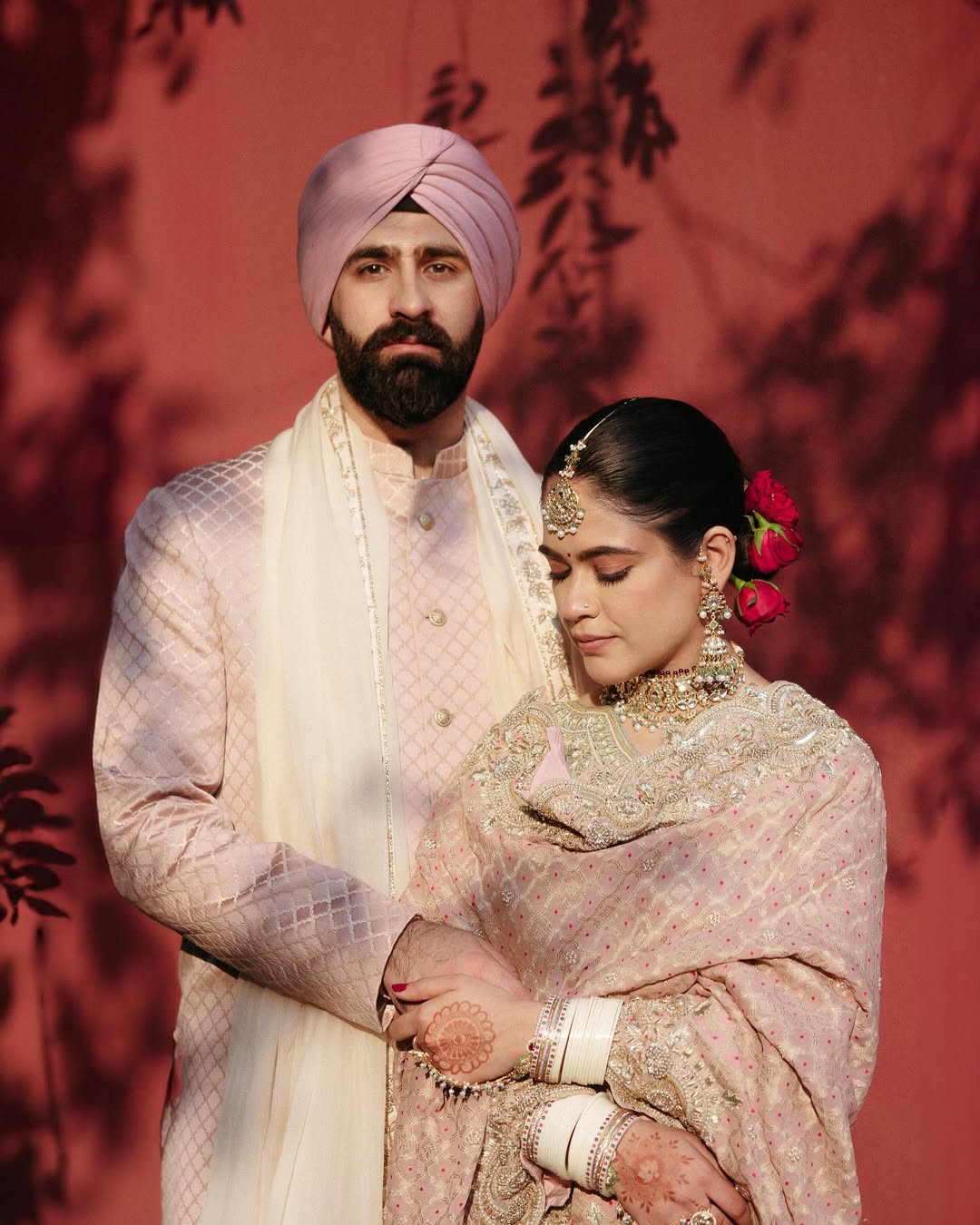 Pale Patterned Sherwani