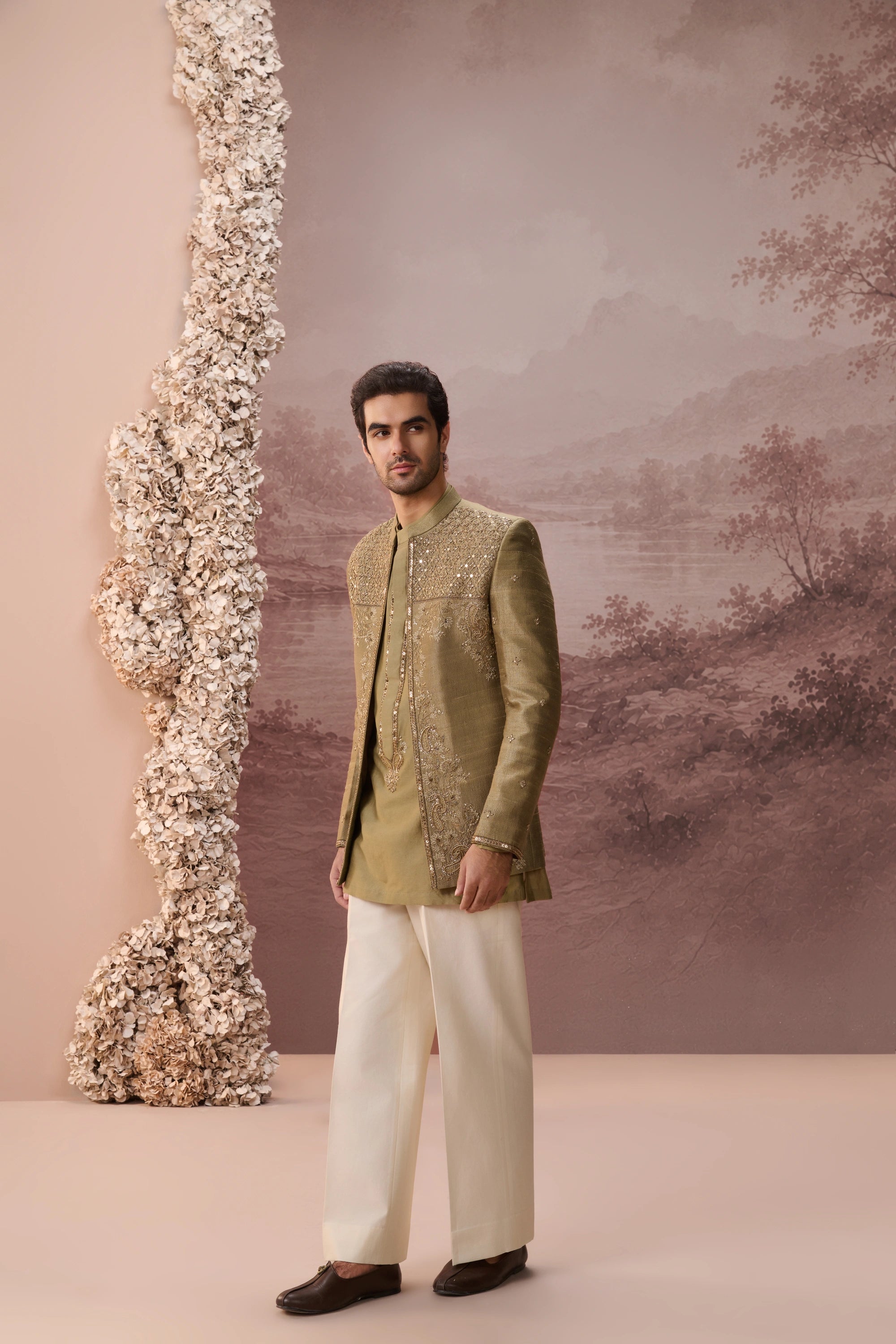 Nilofar Jacket Set