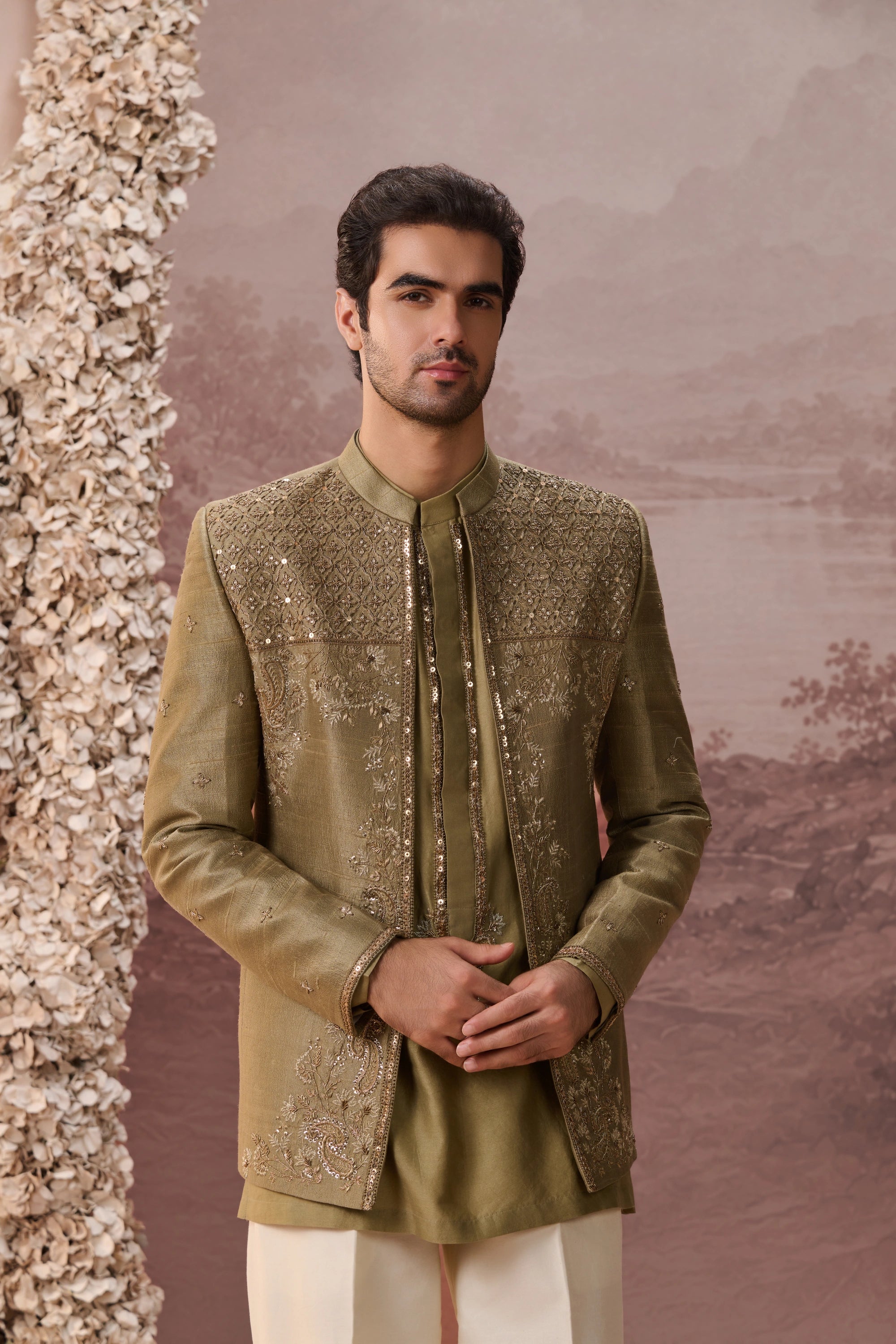 Nilofar Jacket Set