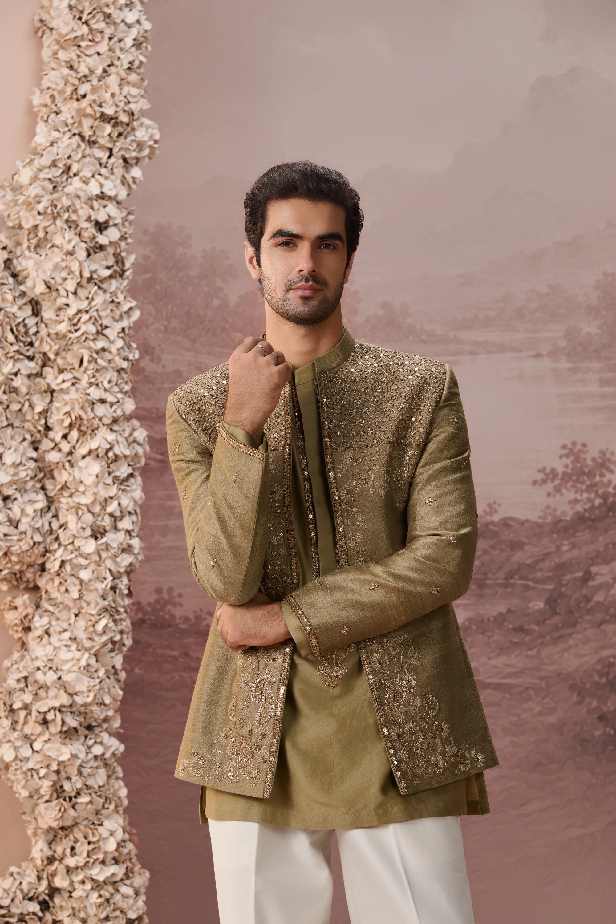 Nilofar Jacket Set