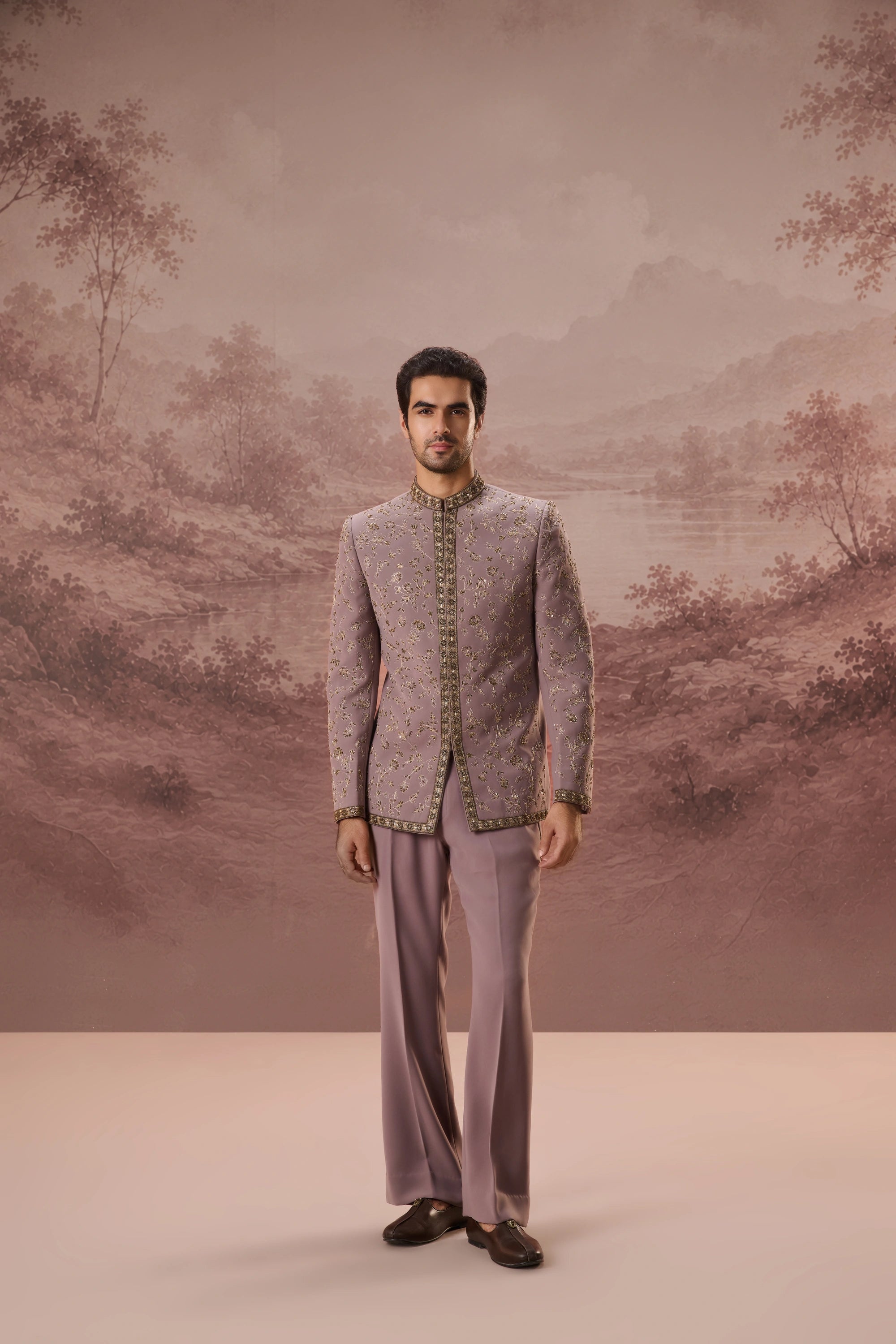 Gulrez Bandhgala Set