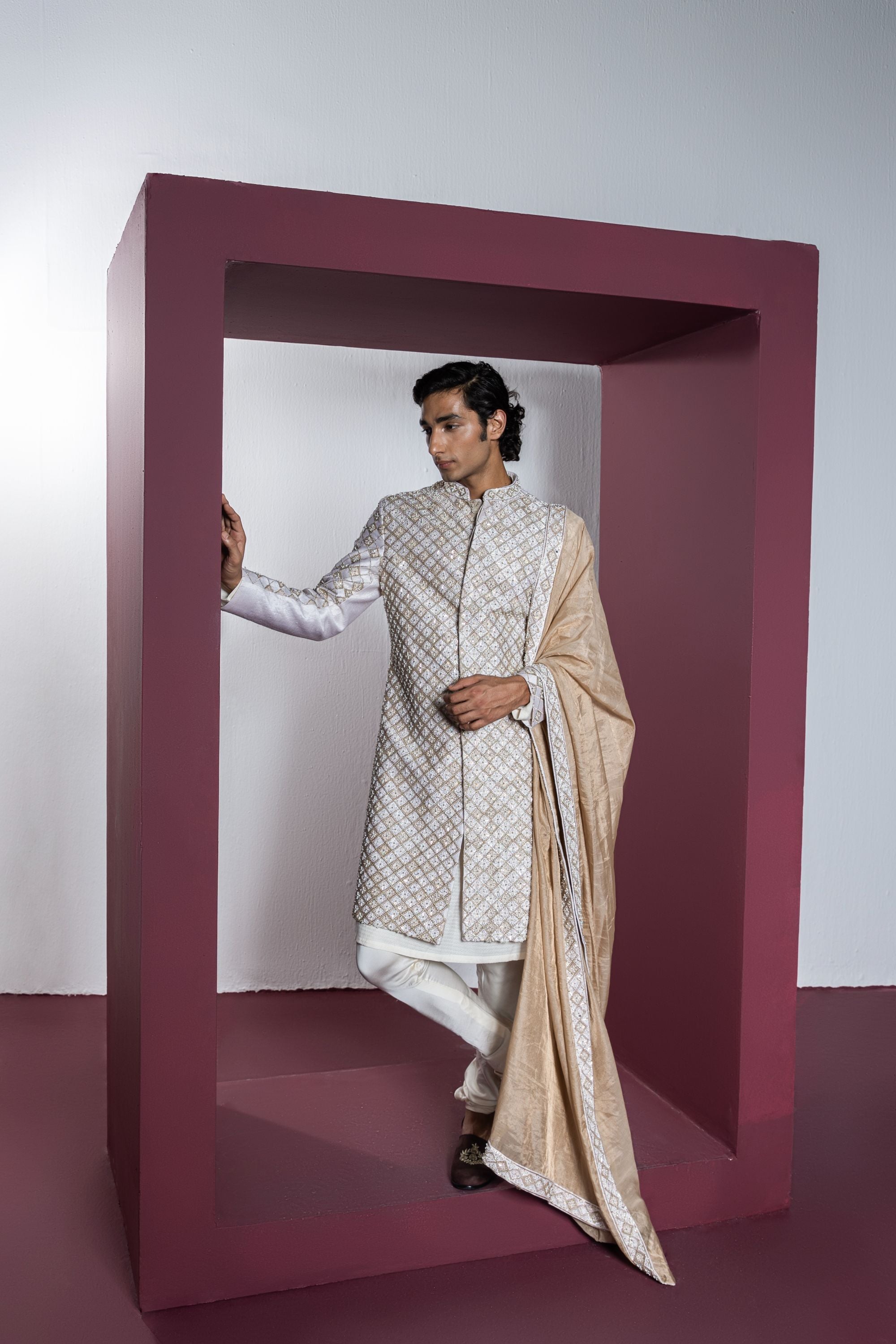 Dazzle Sherwani Set