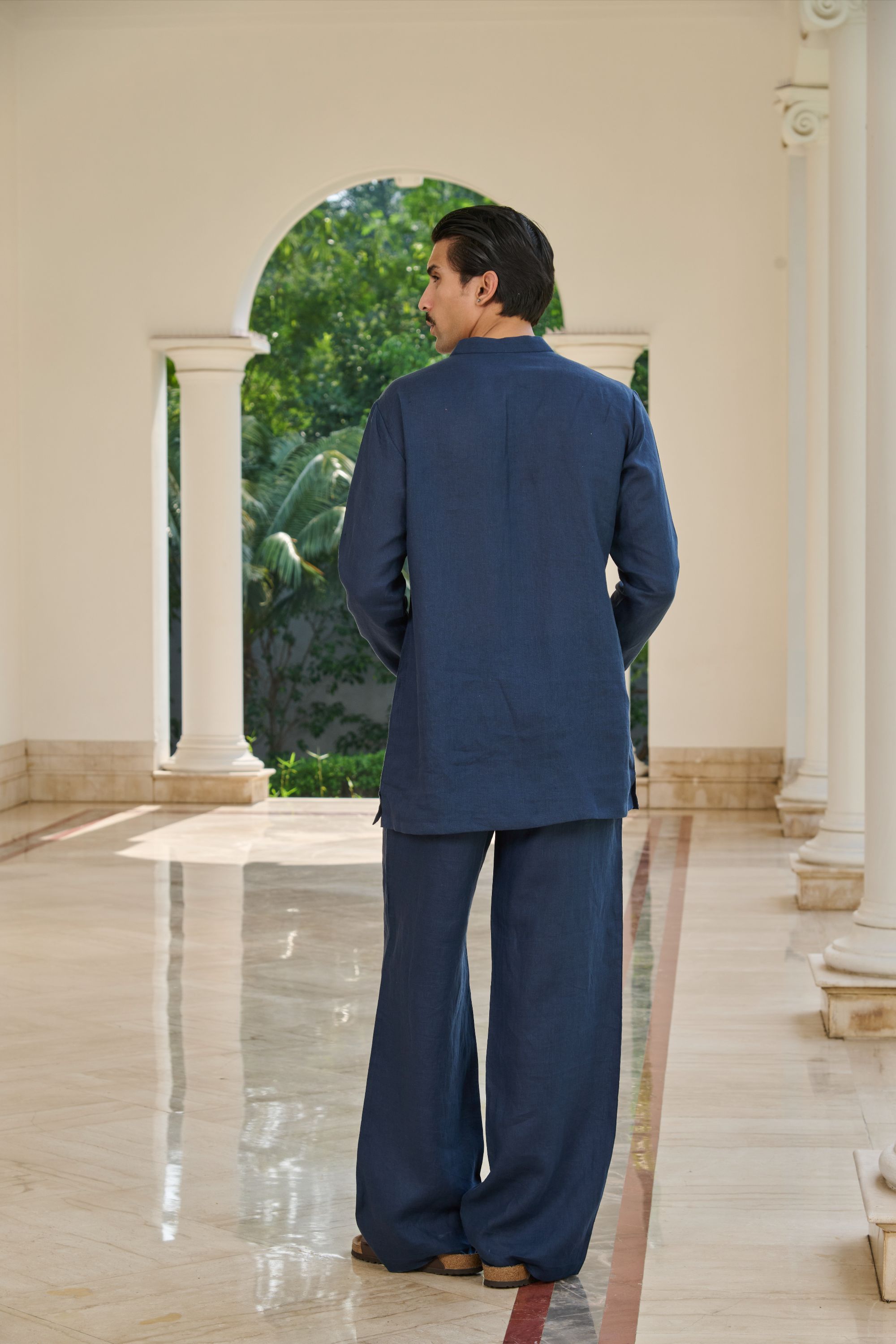 Midnight Drift Kurta