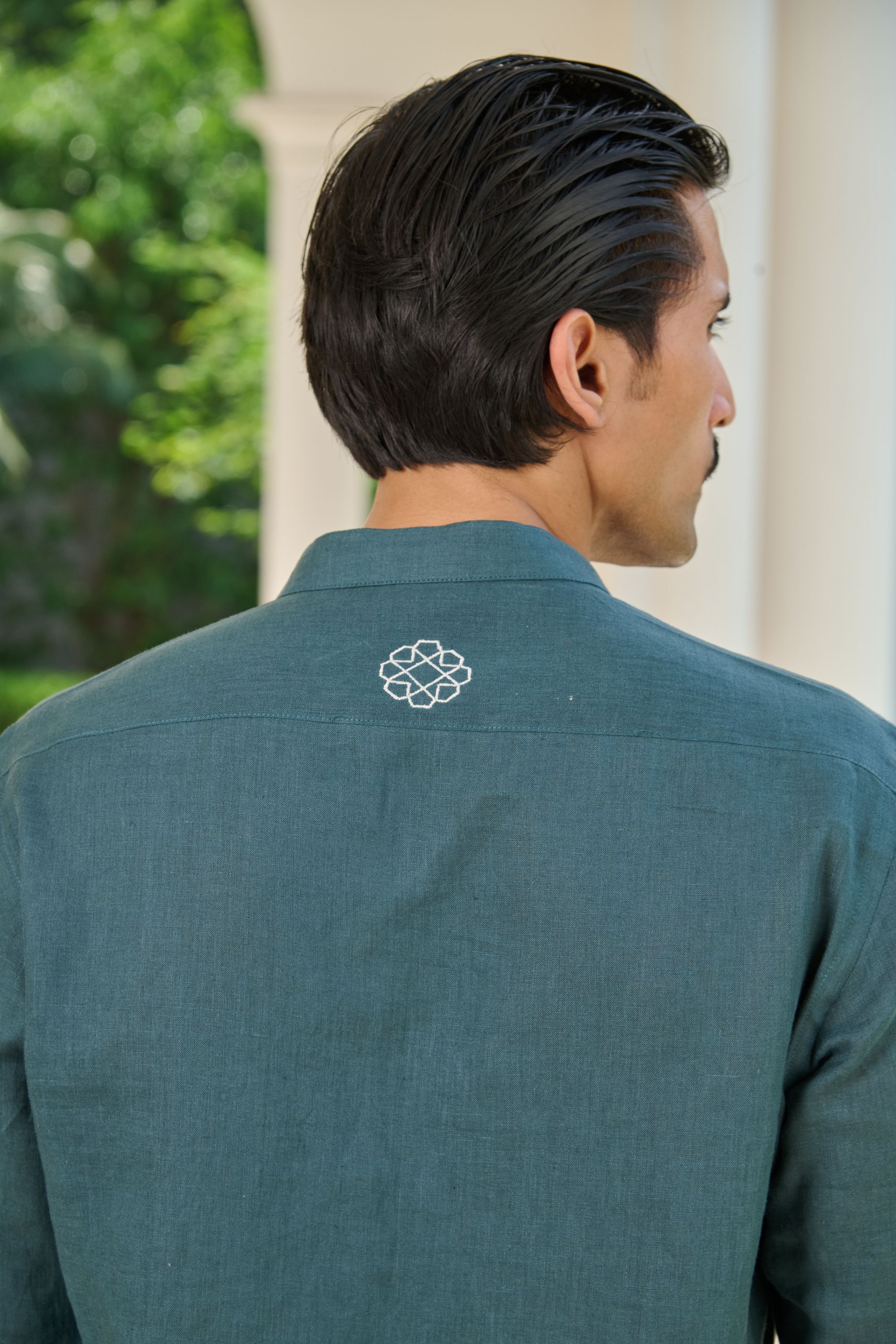 Teal Still shirt