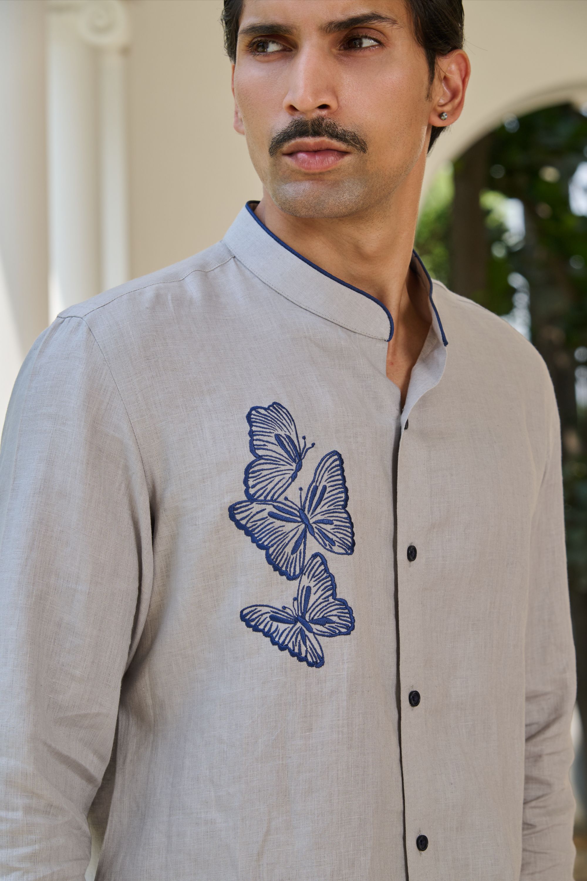 Greige butterfly Shirt