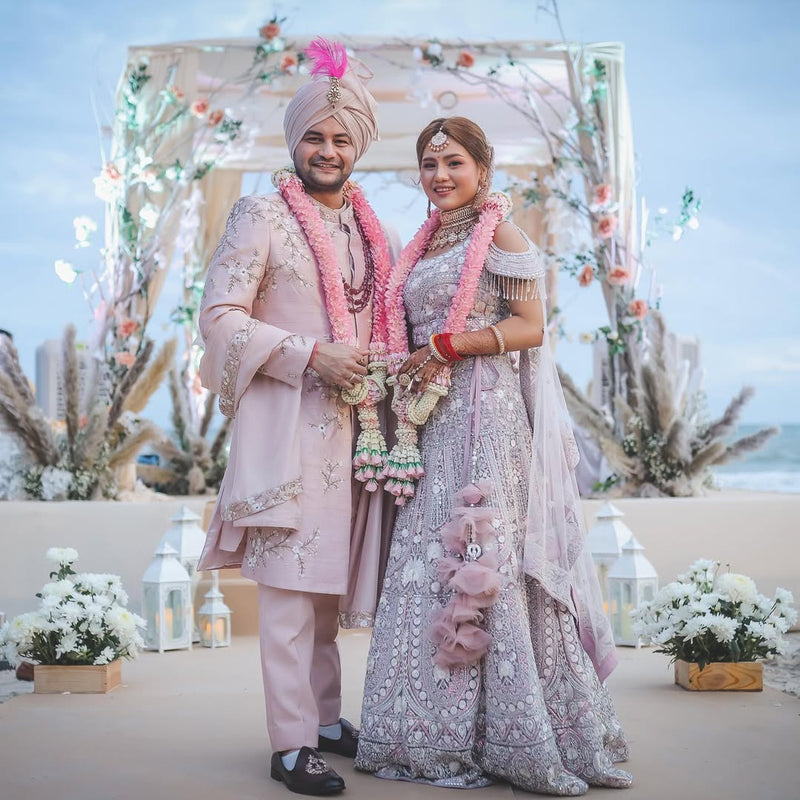 Cherry Blossom Sherwani