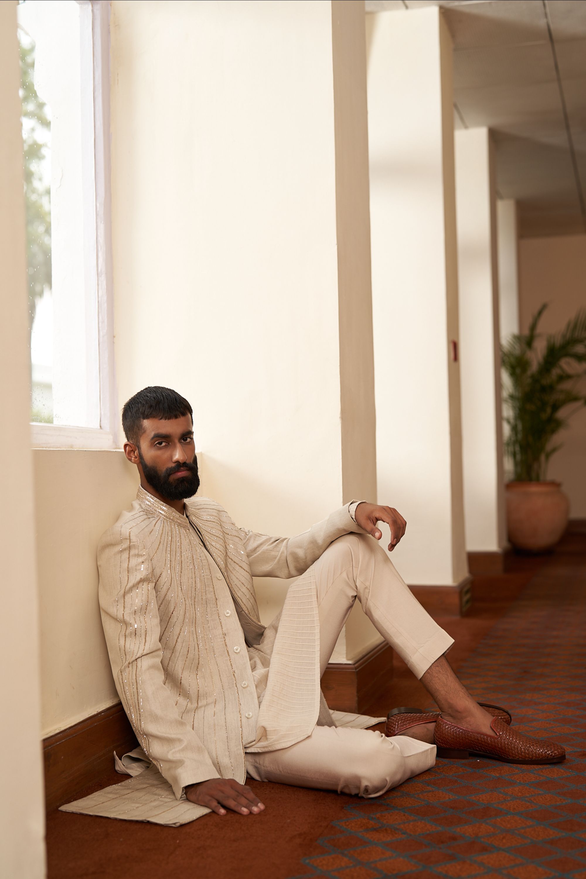 Gleaming Sherwani Set