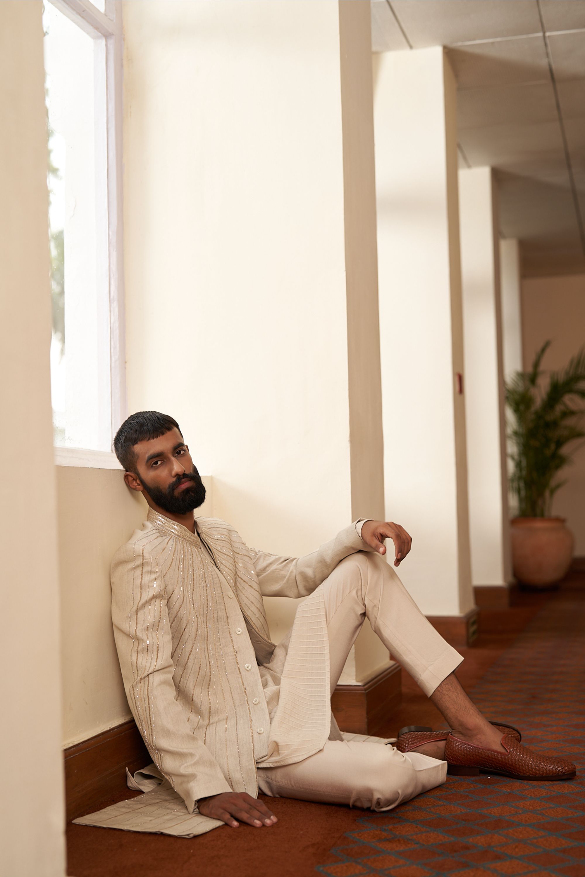Gleaming Sherwani Set