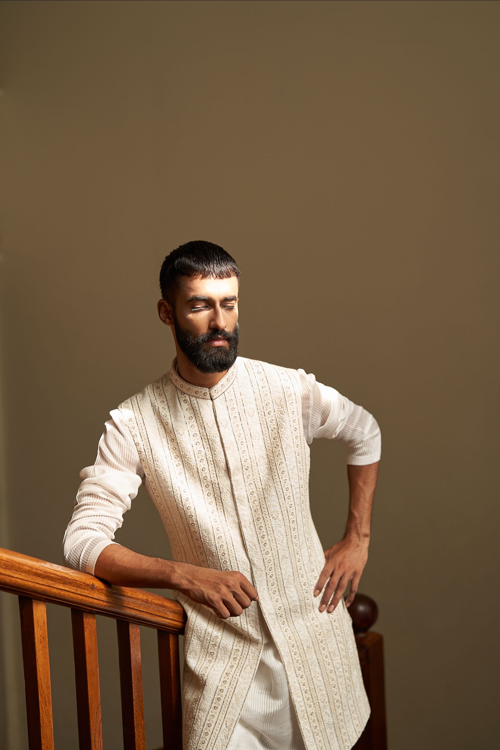Regal Saga Sleeveless Sherwani