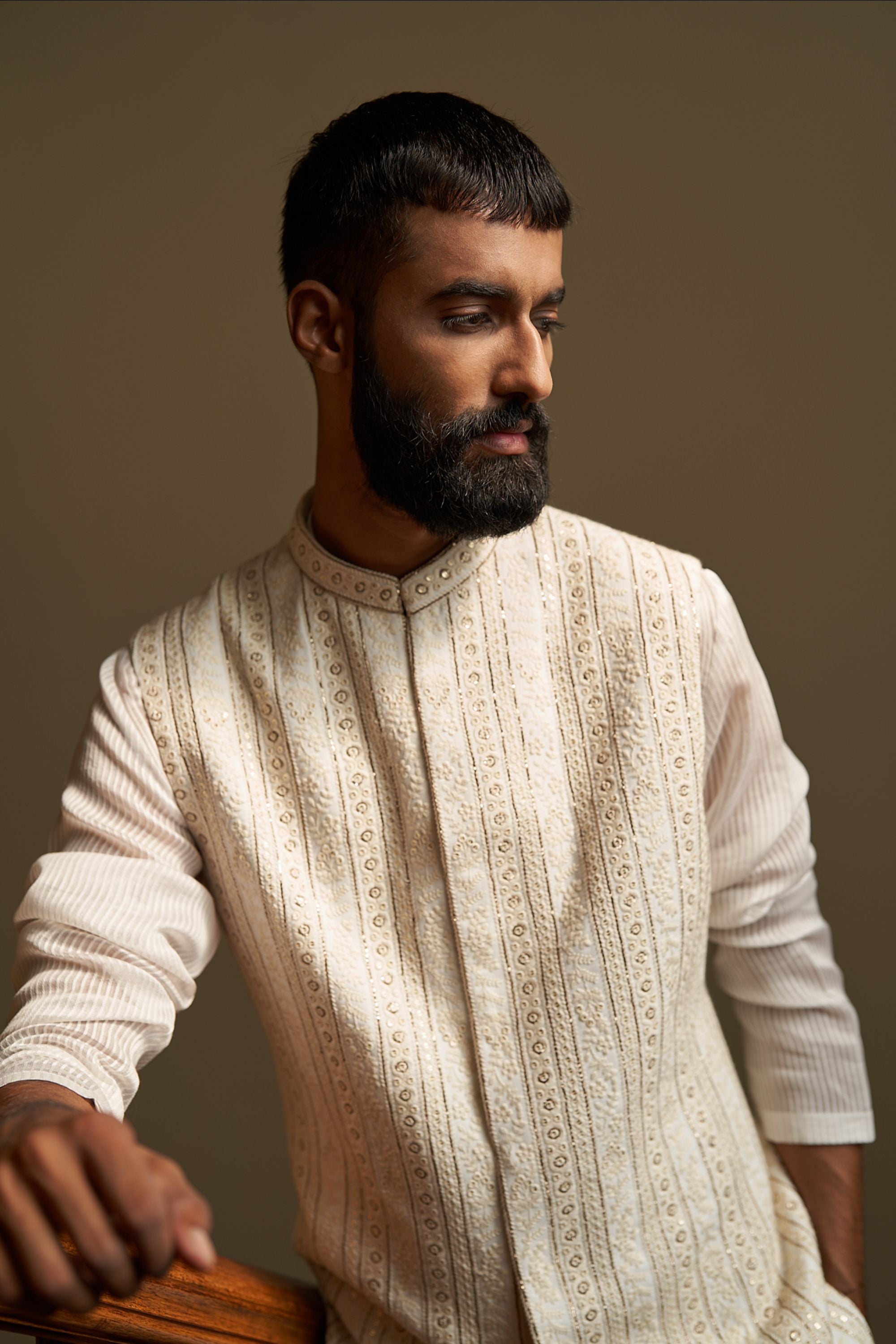 Regal Saga Sleeveless Sherwani