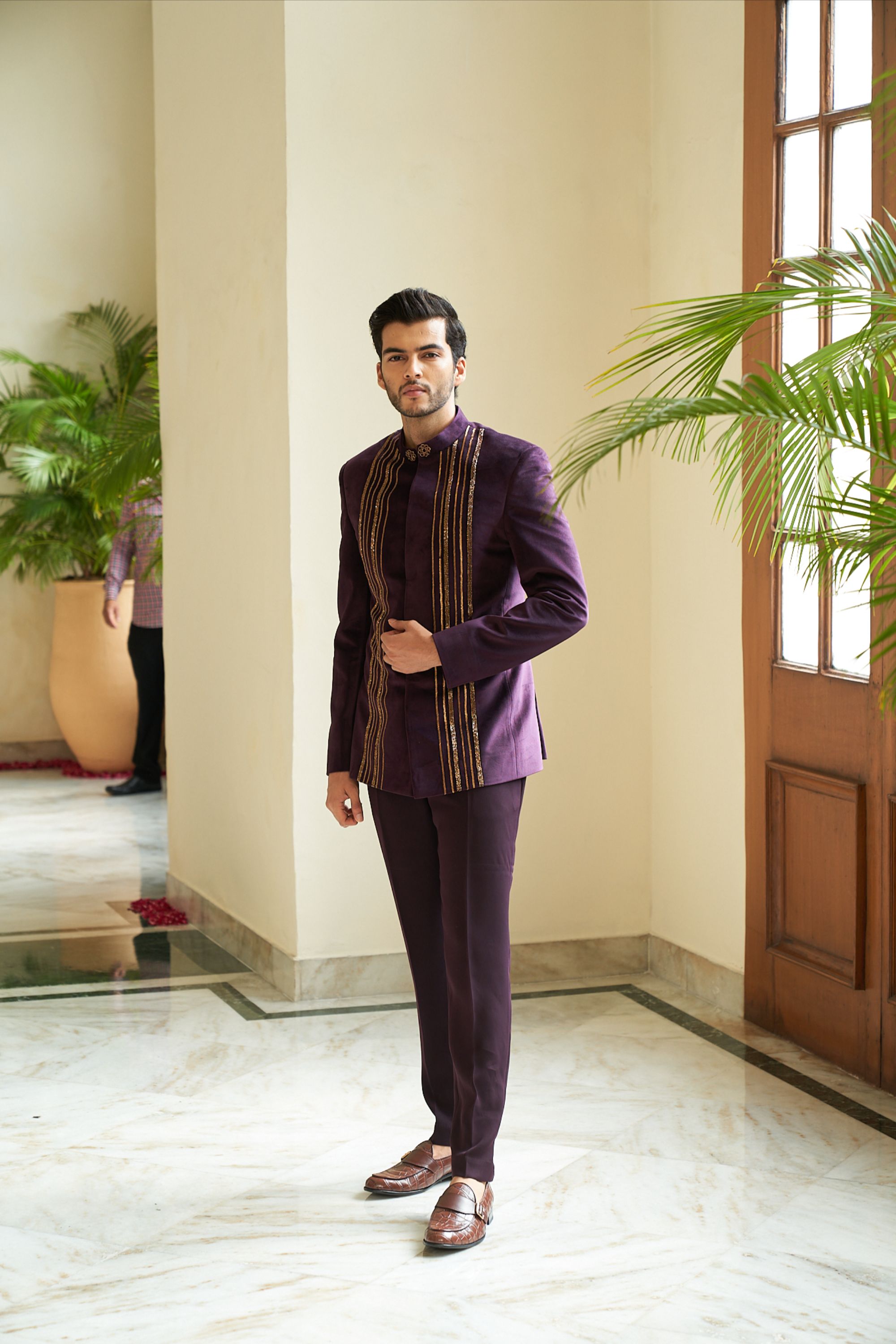 File Parth Bandhgala Set – Contrast By Parth