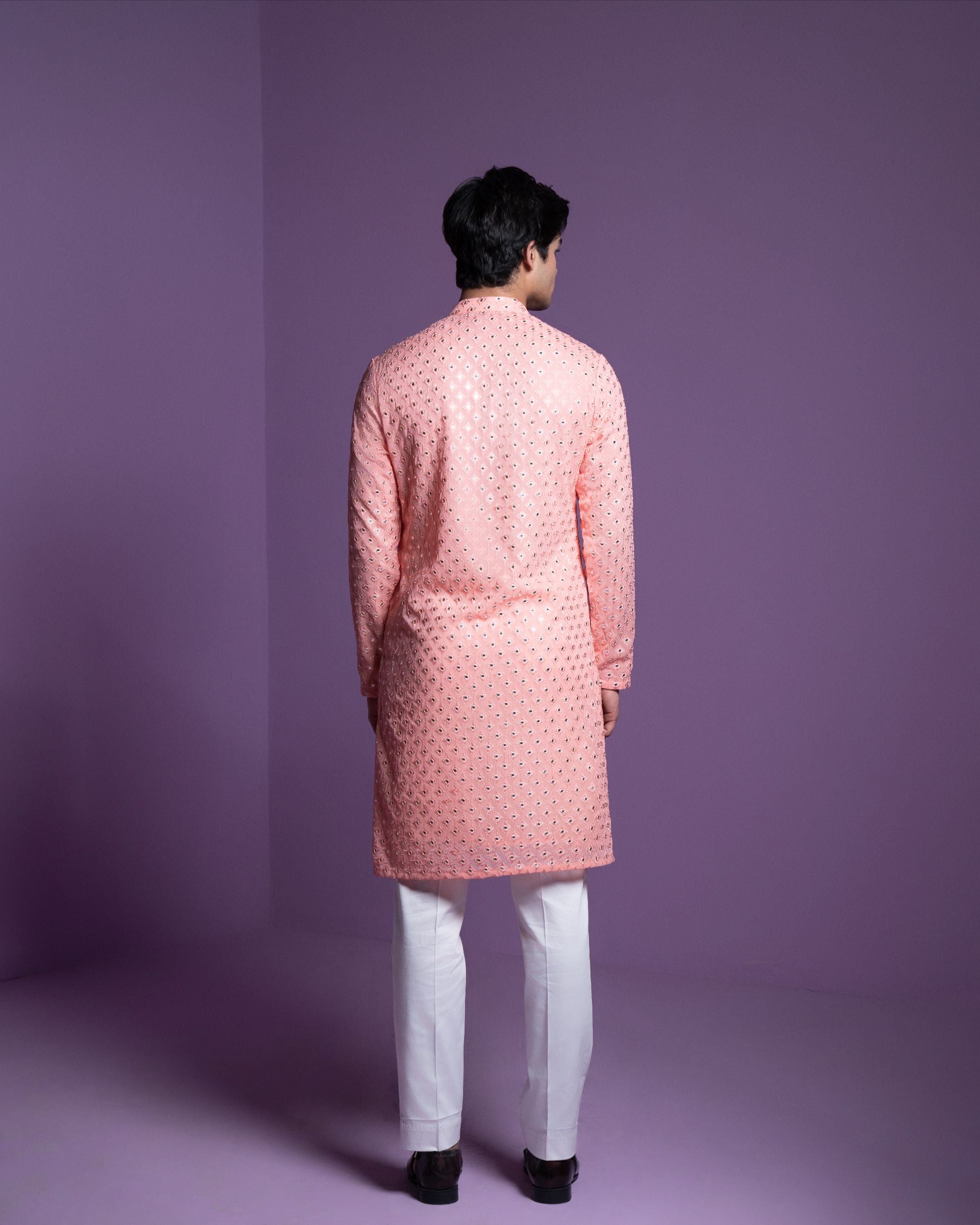 Coral Kurta Set