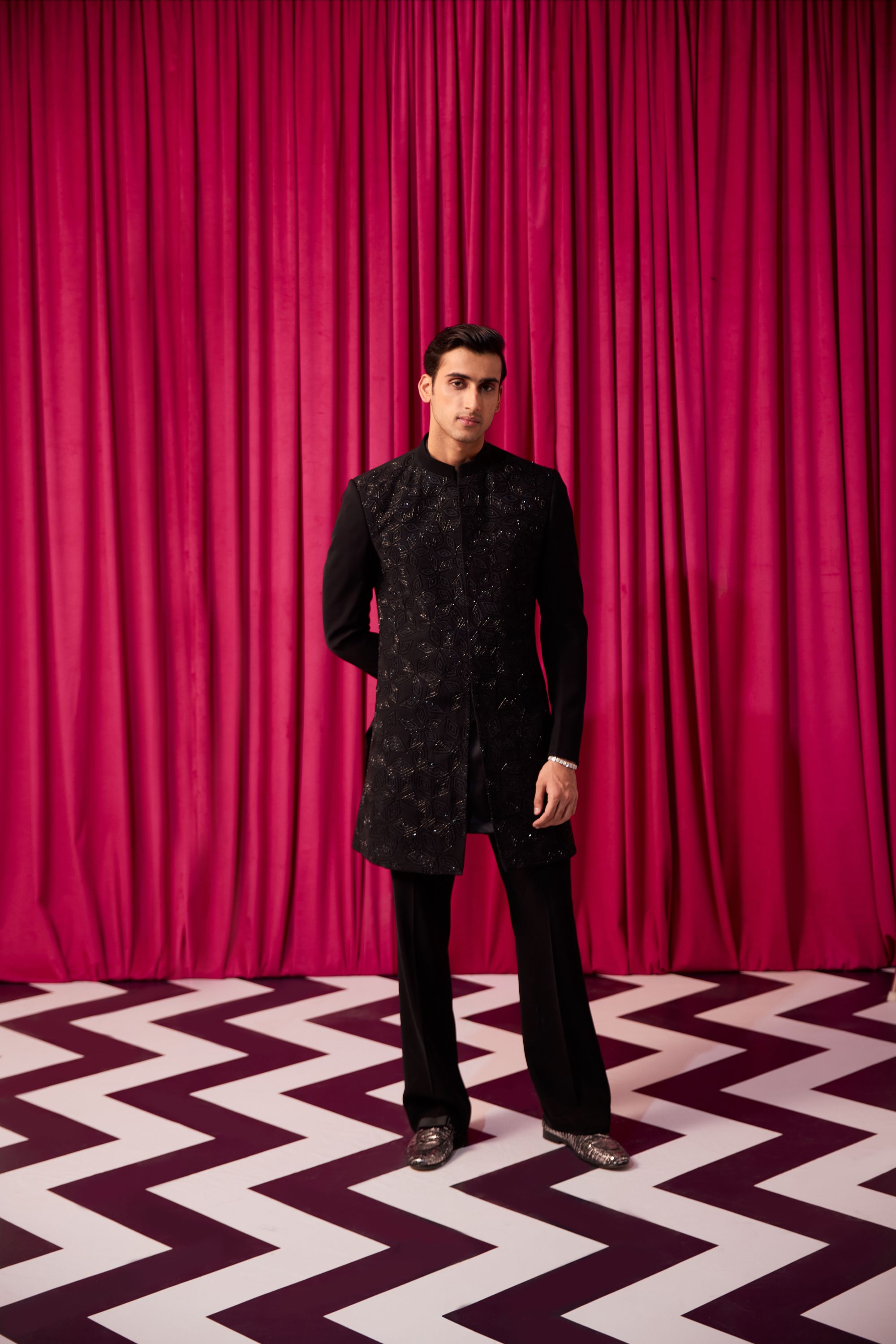 Flora Sherwani Set